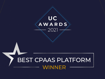 UC Awards 2021 - CPaaS and AI Winner logo