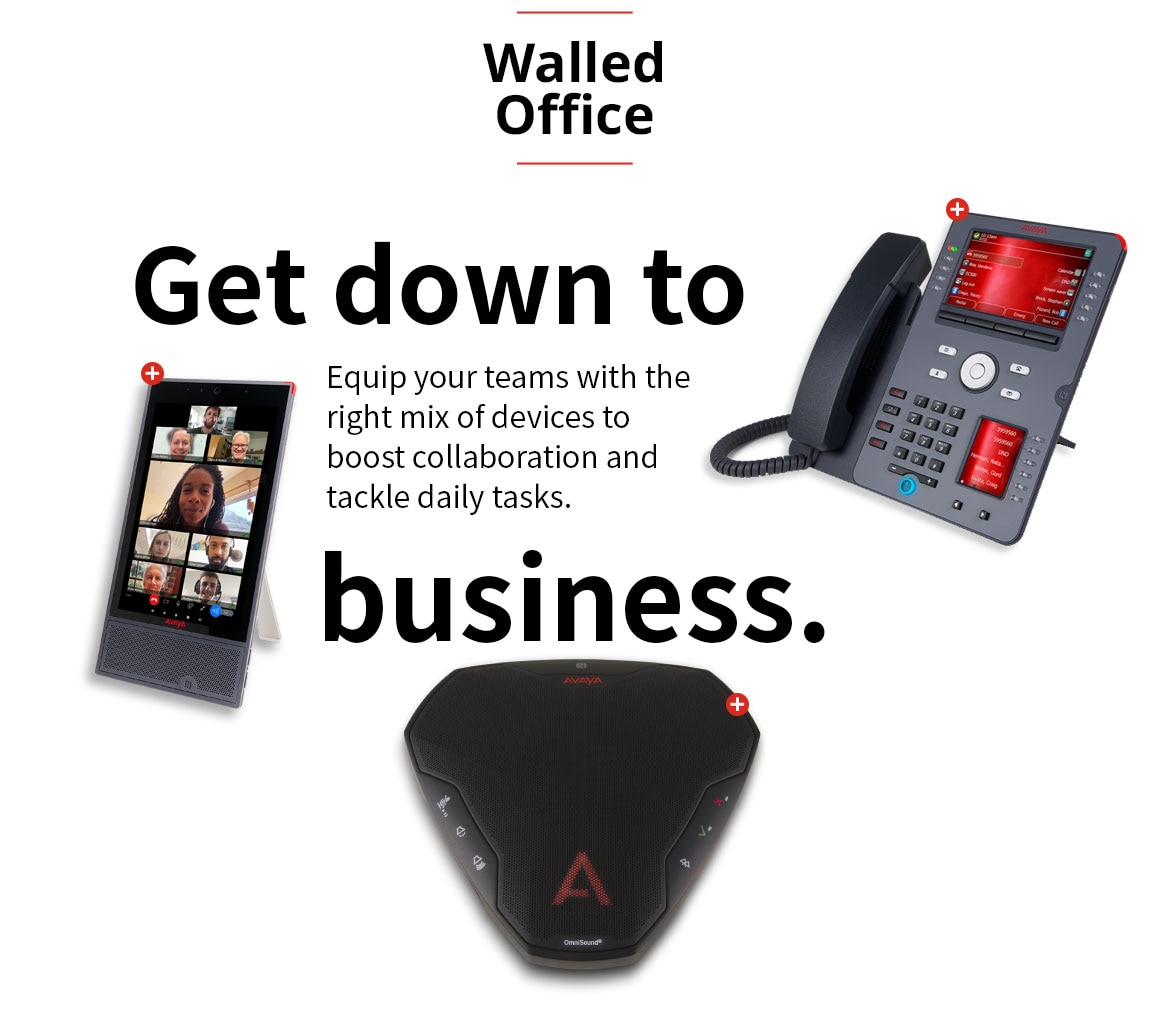 Get down to business.