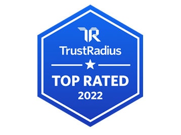 TrustRadius 2022 Top Rated Award