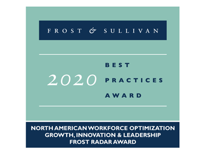 Frost & Sullivan Best Practices Awards 2020