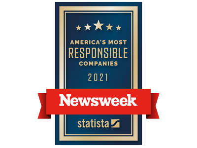 Newsweek: America’s Most Responsible Companies 2021